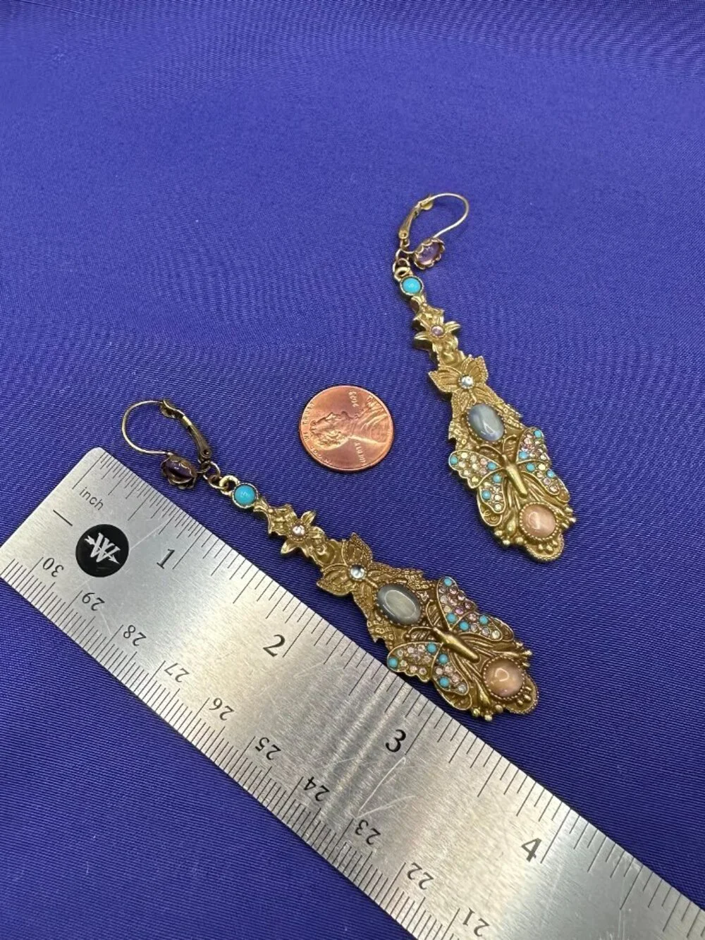 Askew London Butterfly Dangle Earrings
